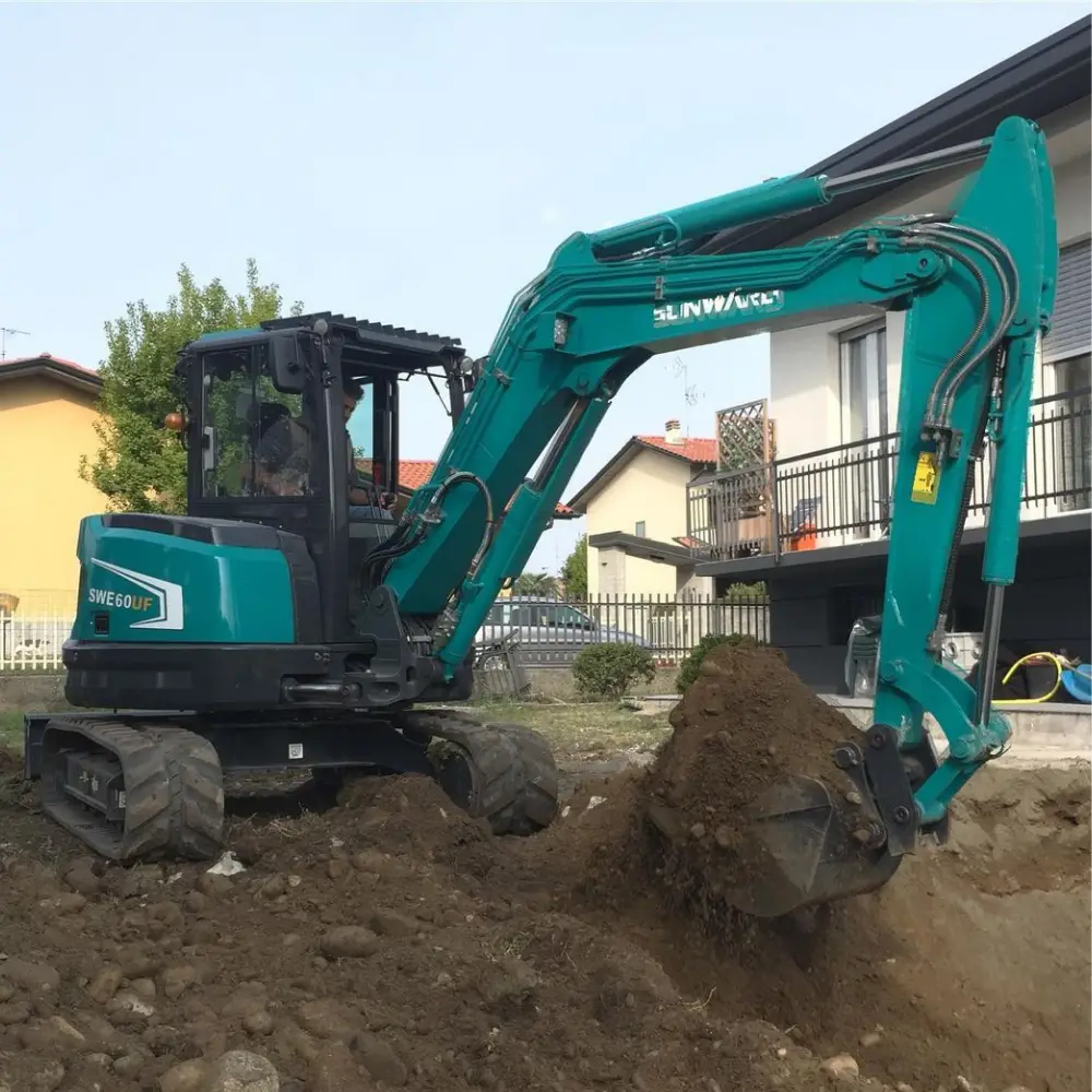 SWE60UF Compact Excavator - Image 12